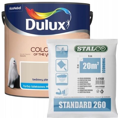 Farba DULUX Kolory Świata Beżowy Pled 2,5L