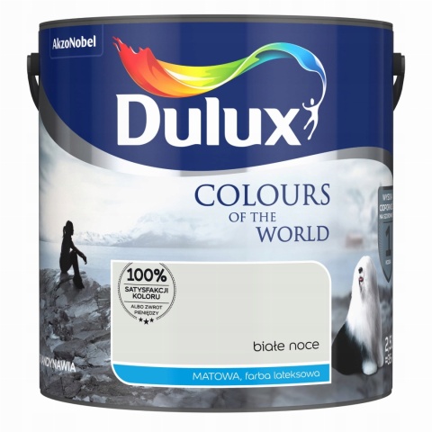 Farba DULUX Kolory Świata Białe Noce 2,5L