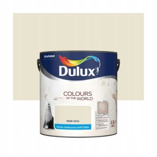 Farba DULUX Kolory Świata Białe Wino 2,5L