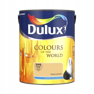 Farba DULUX Kolory Świata Ciepły Piasek 5L