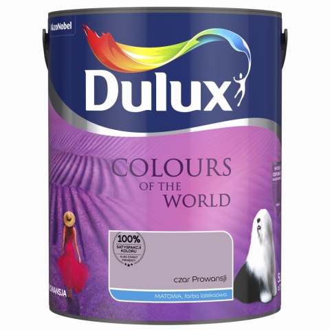 Farba DULUX Kolory Świata Czar Prowansji 5L
