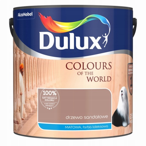 Farba DULUX Kolory Świata Drzewo Sandałowe 2,5L