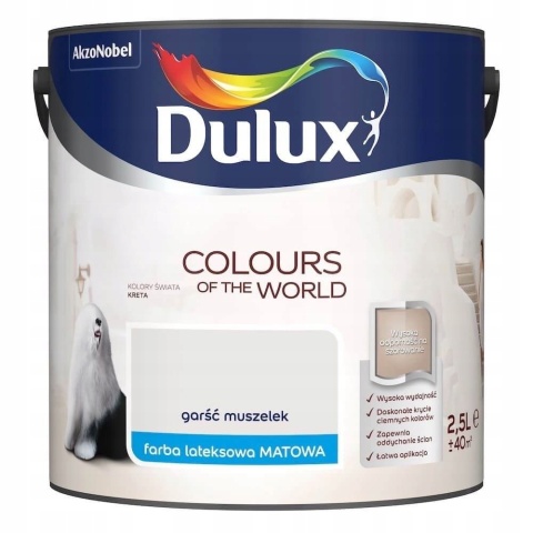 Farba DULUX Kolory Świata Garść Muszelek 2,5L