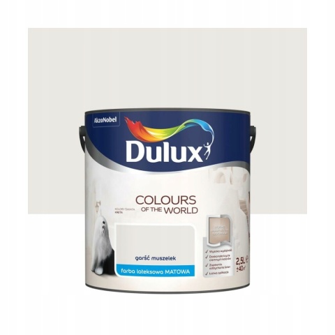 Farba DULUX Kolory Świata Garść Muszelek 2,5L