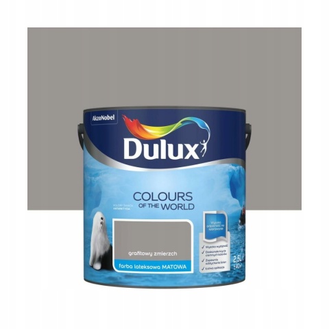 Farba DULUX Kolory Świata Grafitowy Zmierzch 2,5L