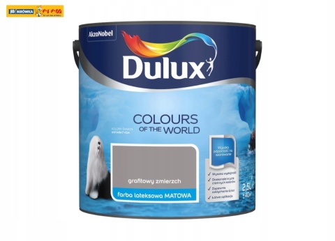 Farba DULUX Kolory Świata Grafitowy Zmierzch 2,5L