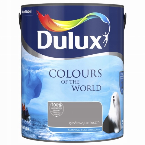 Farba DULUX Kolory Świata Grafitowy Zmierzch 5L