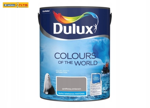 Farba DULUX Kolory Świata Grafitowy Zmierzch 5L
