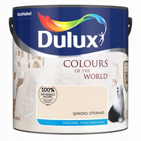 Farba DULUX Kolory Świata Grecka Chałwa 2,5L