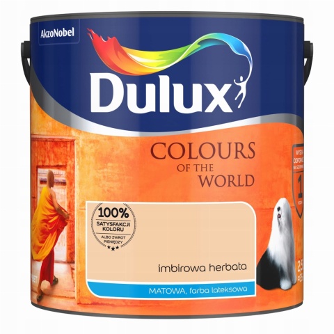 Farba DULUX Kolory Świata Imbirowa Herbata 2,5L