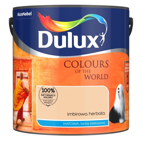 Farba DULUX Kolory Świata Imbirowa Herbata 5L