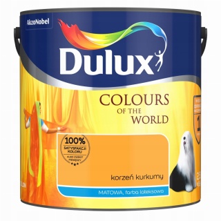 Farba DULUX Kolory Świata Korzeń Kurkumy 2,5L