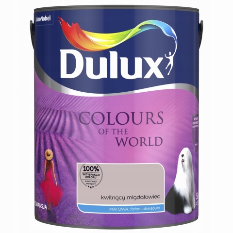 Farba DULUX Kolory Świata Kwitnący Migdałowiec 5L