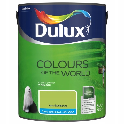 Farba DULUX Kolory Świata Las Równikowy 5L