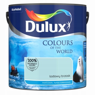 Farba DULUX Kolory Świata Lodowy Brzask 2,5L