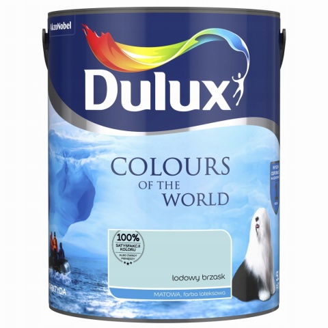 Farba DULUX Kolory Świata Lodowy Brzask 5L