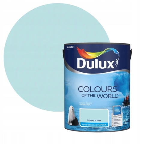 Farba DULUX Kolory Świata Lodowy Brzask 5L
