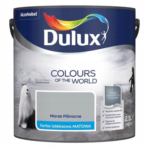 Farba DULUX Kolory Świata Morze Północne 2,5L