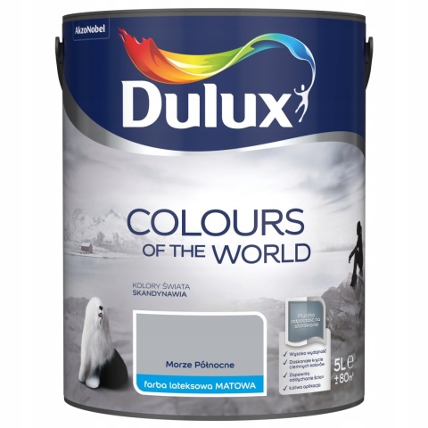 Farba DULUX Kolory Świata Morze Północne 5L