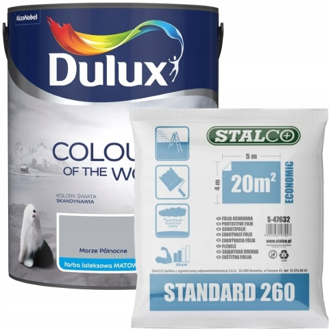 Farba DULUX Kolory Świata Morze Północne 5L