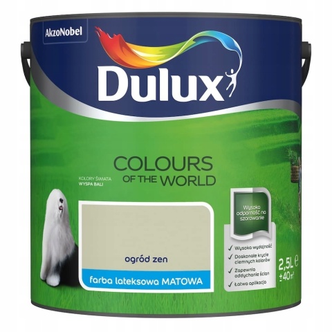 Farba DULUX Kolory Świata Ogród Zen 2,5L