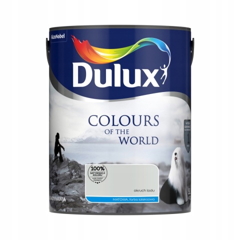 Farba DULUX Kolory Świata Okruch Lodu 5L