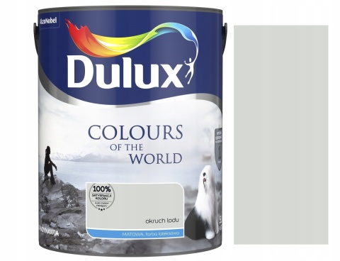 Farba DULUX Kolory Świata Okruch Lodu 5L