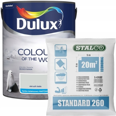 Farba DULUX Kolory Świata Okruch Lodu 5L