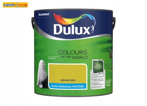 Farba DULUX Kolory Świata Ryżowe Pola 2,5L