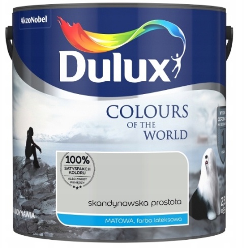 Farba DULUX Kolory Świata Skandynawska Prostota 2,5L