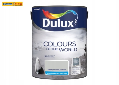 Farba DULUX Kolory Świata Skandynawska Prostota 5L