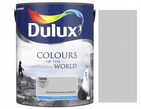 Farba DULUX Kolory Świata Skandynawska Prostota 5L