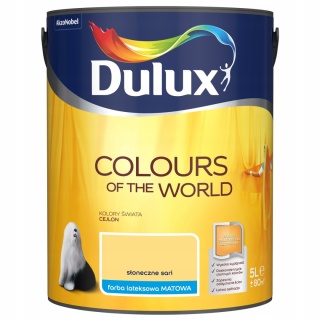 Farba DULUX Kolory Świata Słoneczne Sari 5L