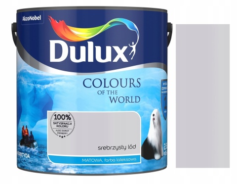 Farba DULUX Kolory Świata Srebrzysty Lód 2,5L
