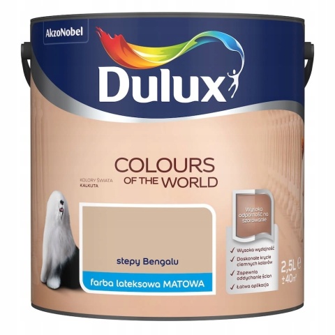 Farba DULUX Kolory Świata Stepy Bengalu 2,5L