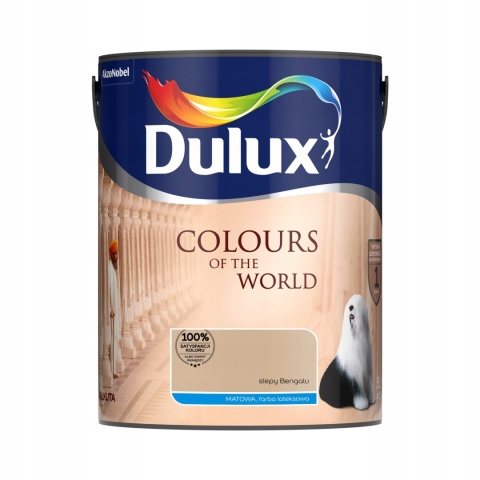 Farba DULUX Kolory Świata Stepy Bengalu 5L