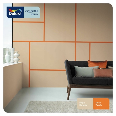 Farba DULUX Kolory Świata Stepy Bengalu 5L