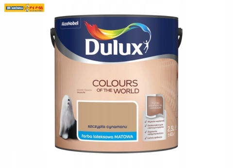 Farba DULUX Kolory Świata Szczypta Cynamonu 2,5L