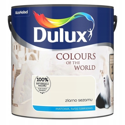 Farba DULUX Kolory Świata Ziarno Sezamu 2,5L