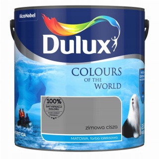 Farba DULUX Kolory Świata Zimowa Cisza 2,5L