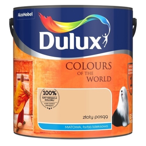 Farba DULUX Kolory Świata Złoty Posąg 2,5L