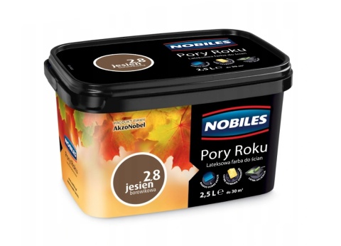 Farba NOBILES Pory Roku jesień borowikowa 2,5L