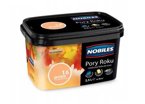 Farba NOBILES Pory Roku jesień brzoskwiniowa 2,5L