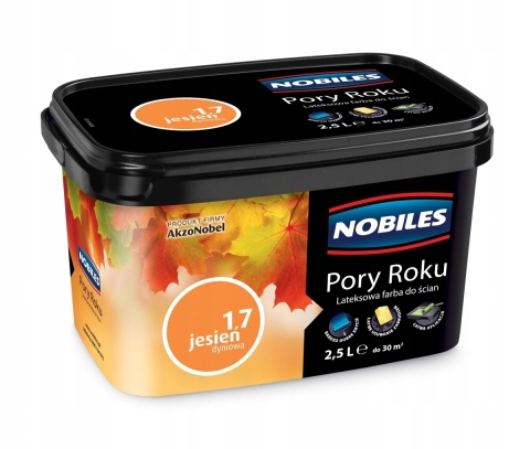 Farba NOBILES Pory Roku jesień dyniowa 2,5L