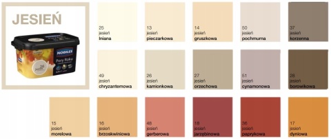 Farba NOBILES Pory Roku jesień gruszkowa 2,5L