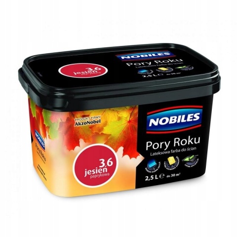 Farba NOBILES Pory Roku jesień paprykowa 2,5L