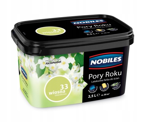 Farba NOBILES Pory Roku wiosna tatarakowa 2,5L