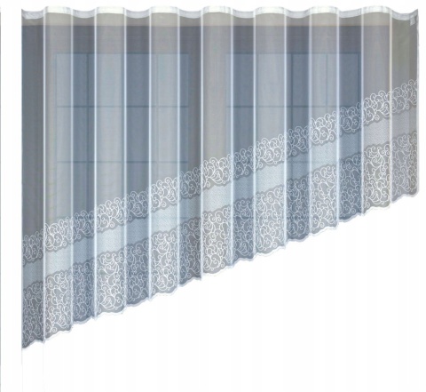 Firanka odpasowana 238390/160 BIAŁY 160x300