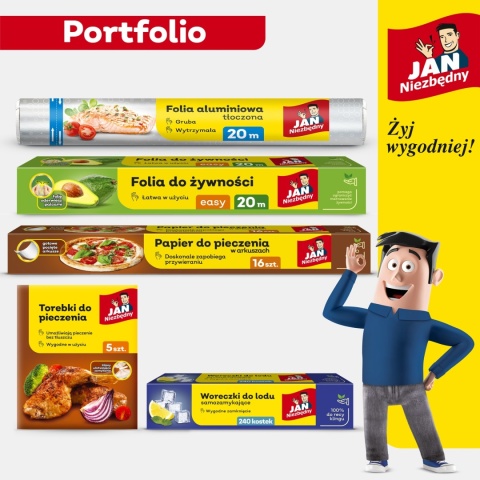 Folia do żywn./30m/pudełko z ostrzem/jn