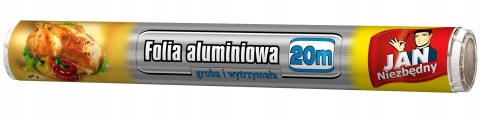 JN Folia aluminiowa 20m